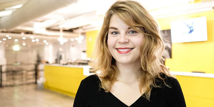 Alexandra Hvalgren, idécoach på Visionsfonden