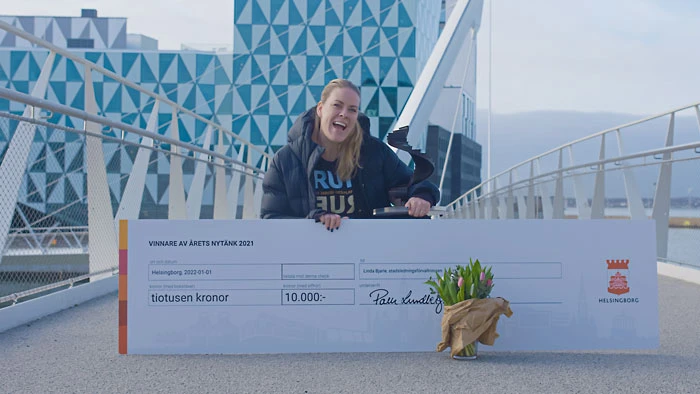 Linda Bjarle vinner årets nytänk 2021