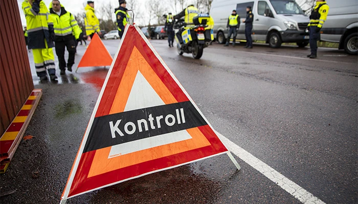 Trafikkontroll längs motorvägen där även Arbetsmiljöverket, Kronofogden, Kustbevakningen, Länsstyrelsen och Tullen medverkade.