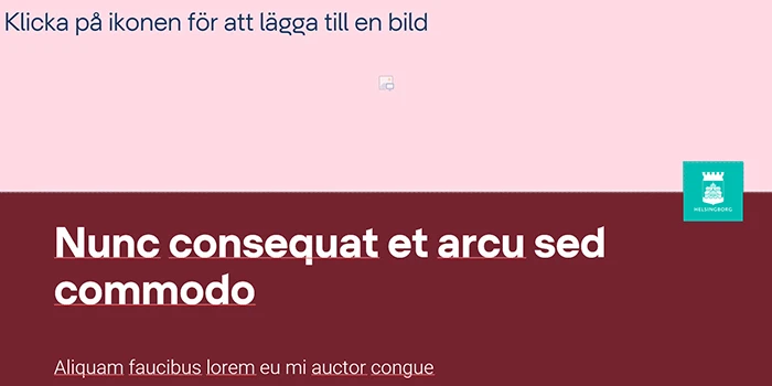 Så ser den nya Powerpointmallen ut.