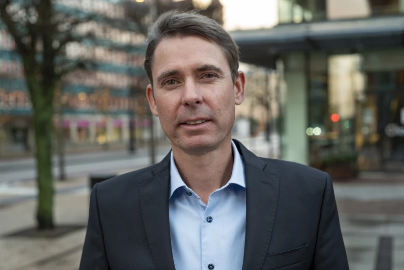 Henrik Persson, samhällsanalytiker på stadsledningsförvaltningen, Helsingborgs stad