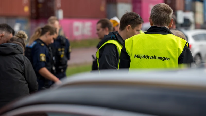 Under fem dagar har Helsingborgs stad samarbetat med andra myndigheter under Operation Klöver 4. Foto: David Lundin