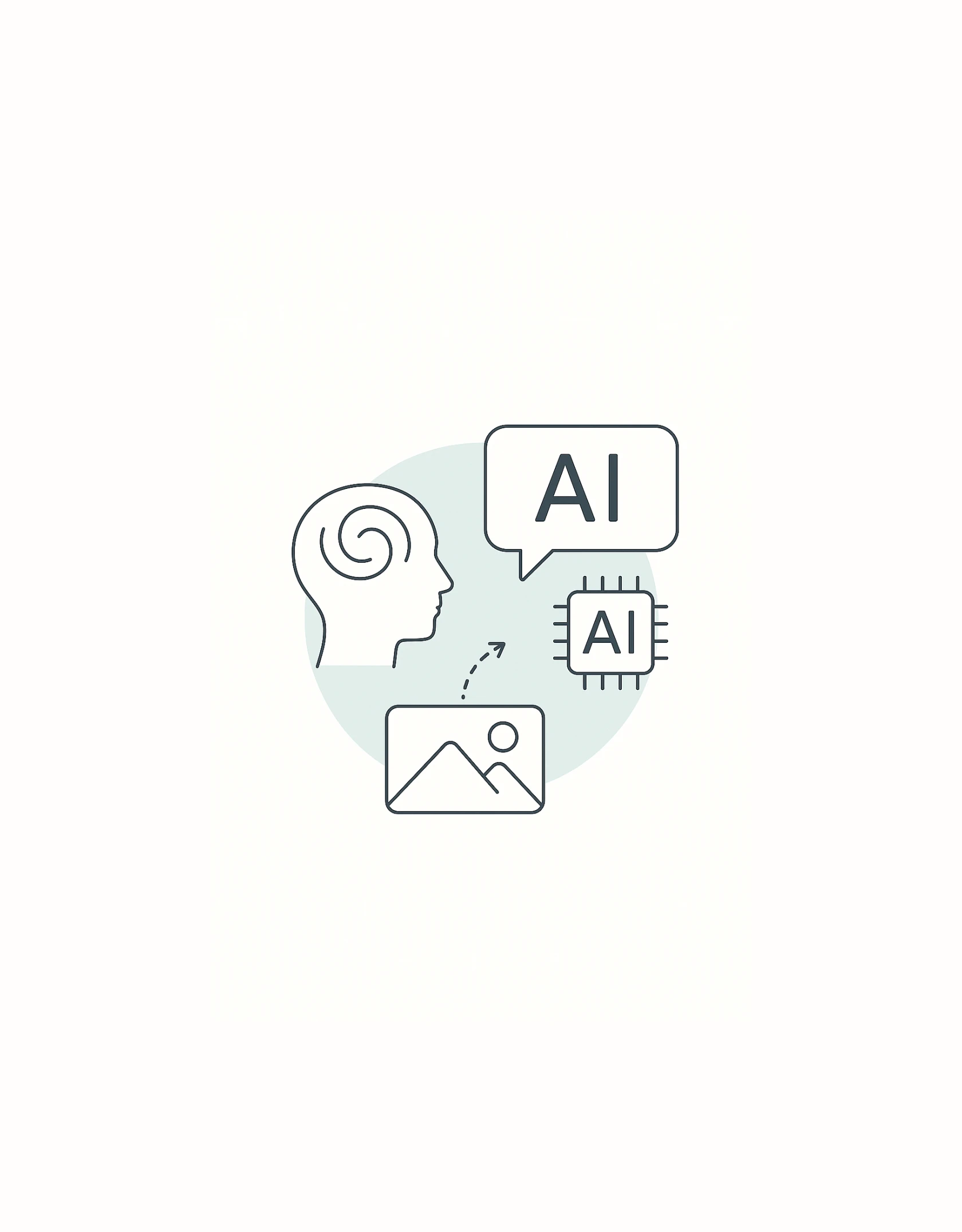 Illustration av generativ AI