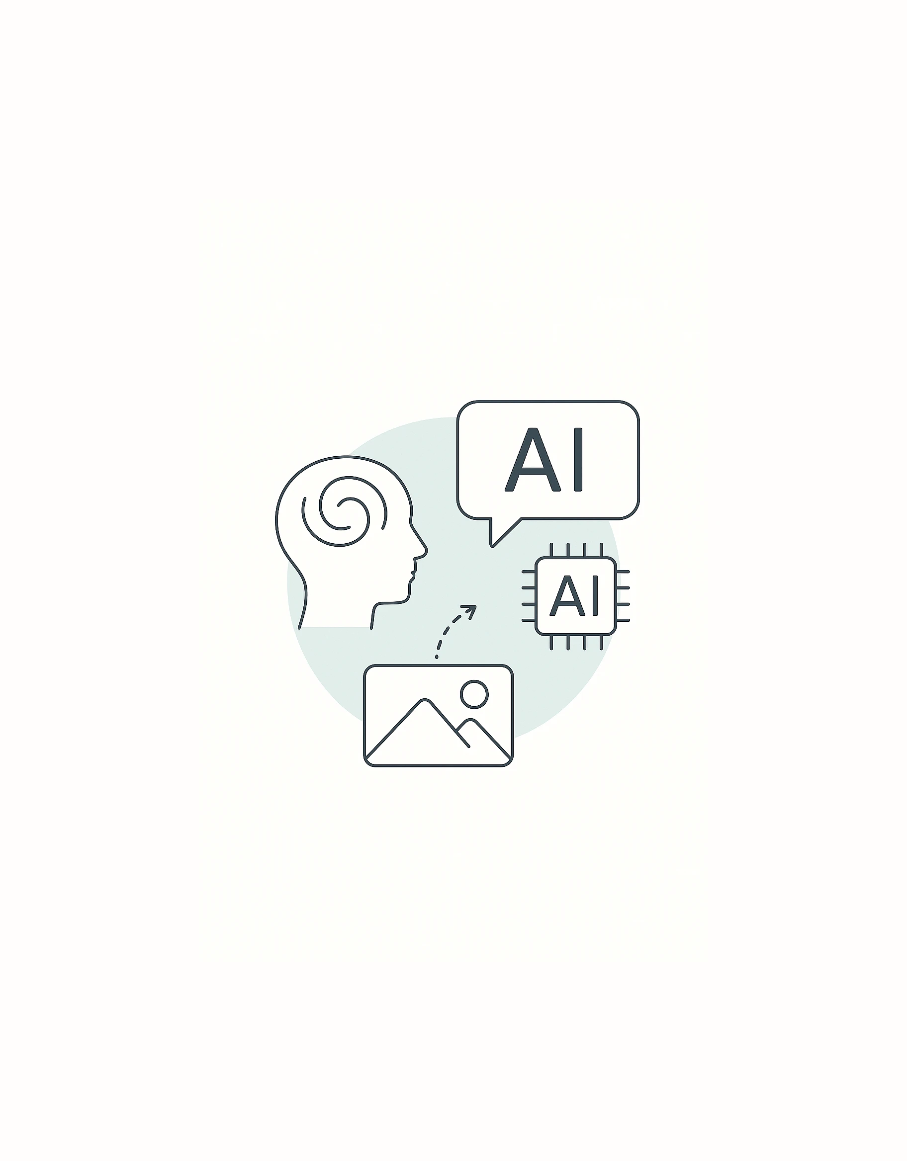 Illustration av generativ AI