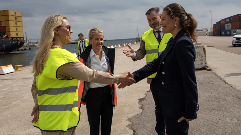 Kronprinsessan besöker Helsingborg