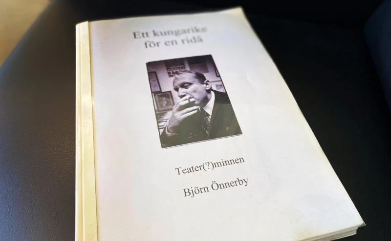 Det är inte alla som har skrivit sina memoarer, men Björn Önnerby har. Ett sätt att bearbeta en tuff tid i livet.