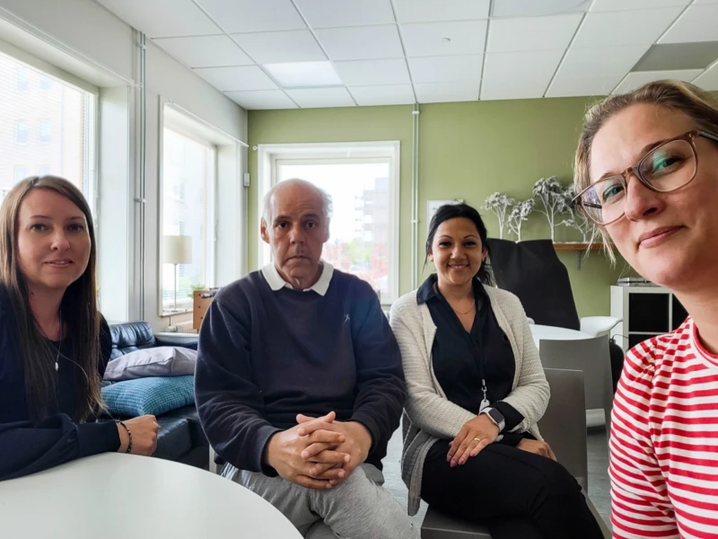 Några av deltagarna som medverkade i projektet ”Individer i LSS-boenden som saknar sysselsättning”.
