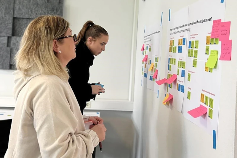 Workshop med arbetsgruppen i april 2023.