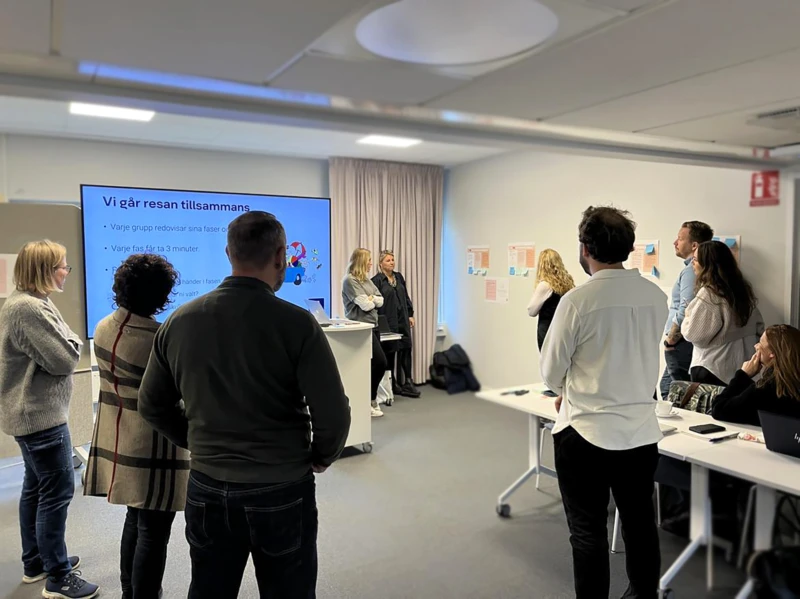 Workshop med hemvårdens enhetschefer under oktober.