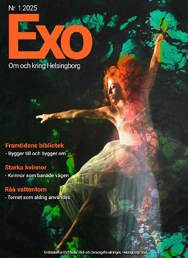 Bild på tidningen exo nummer ett 2025