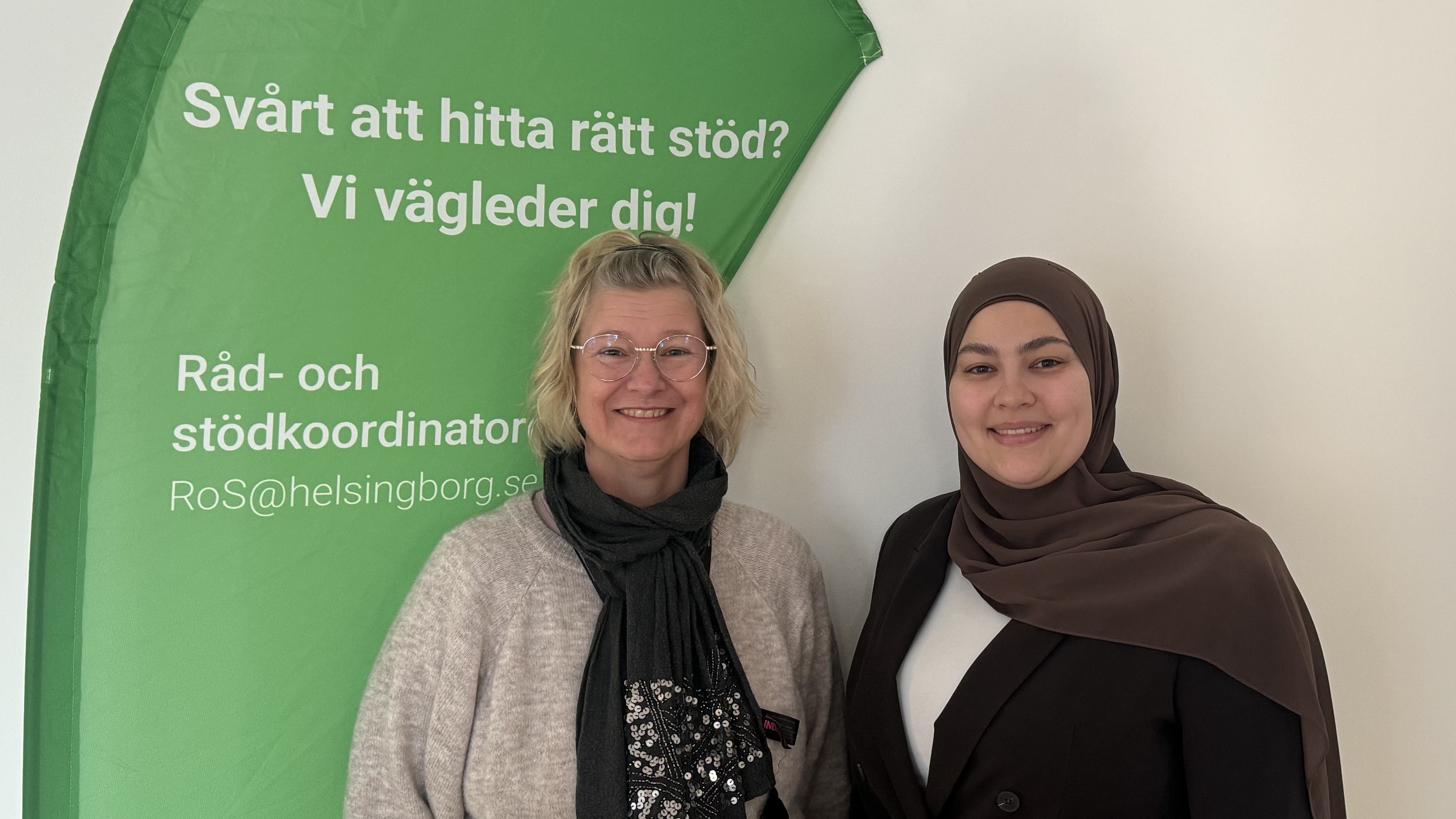 Katarina och Mariam, råd- och stödkoordinatorer