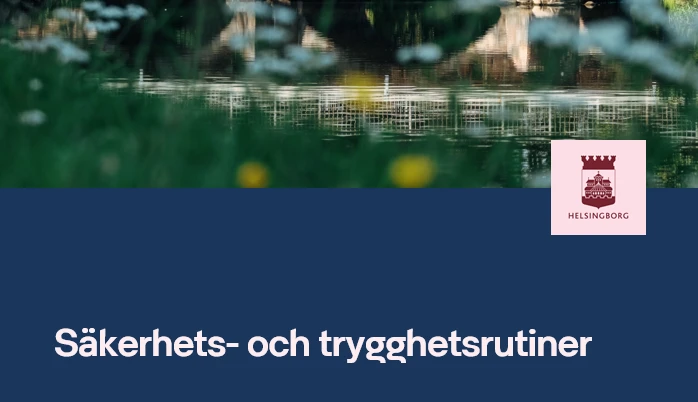 Bild på vår säkerhets- och trygghetsrutin