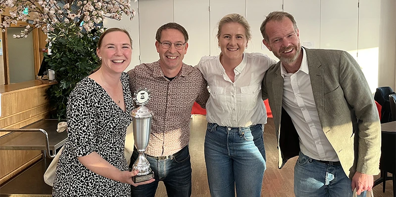 Laget Mexperterna består av Cazandra Olsérius, Martin Trellman, Erika Svensson och Patrik Möller och från Mex.
