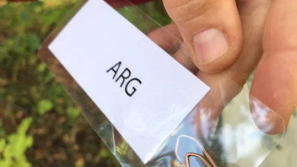 Ordet arg på lapp