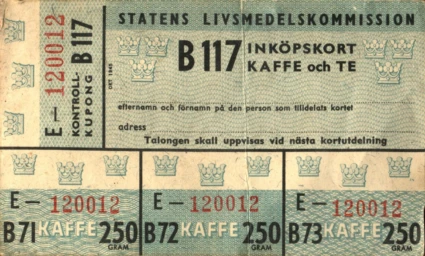 Ransoneringskort