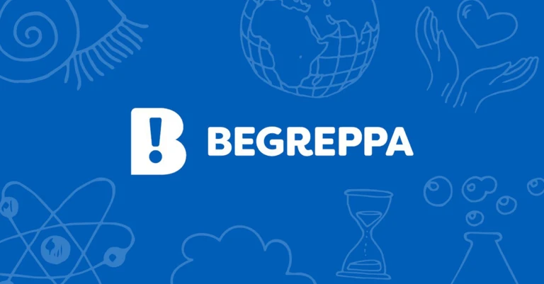 Logga med texten Begreppa