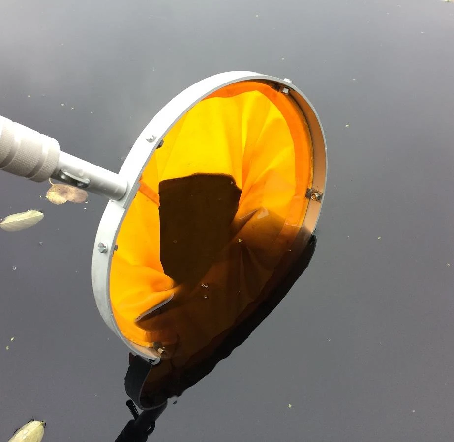 en håv i vatten