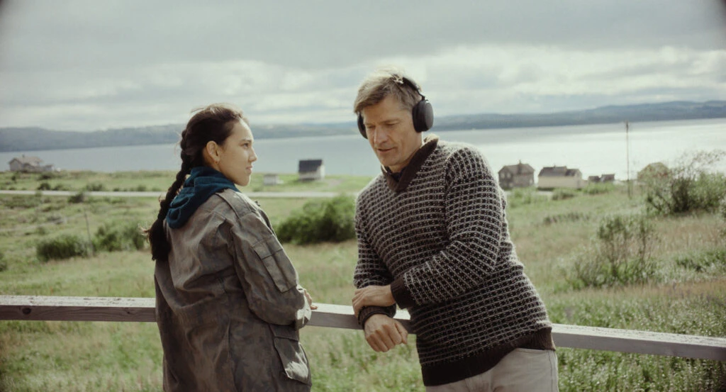 Sarah Olausen och Nicolai Coster Waldau