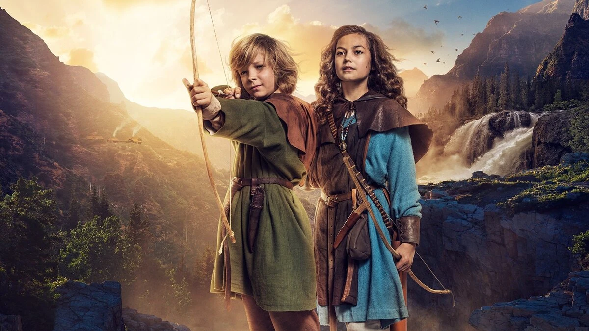 Bild på Halvdan Viking och hans kompis