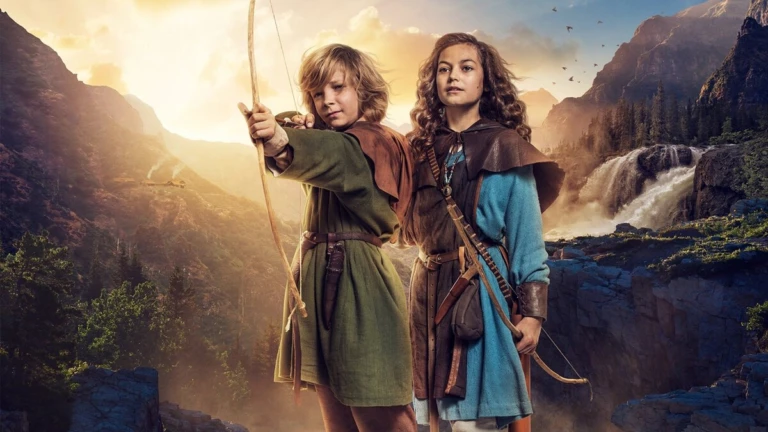 Bild på Halvdan Viking och hans kompis