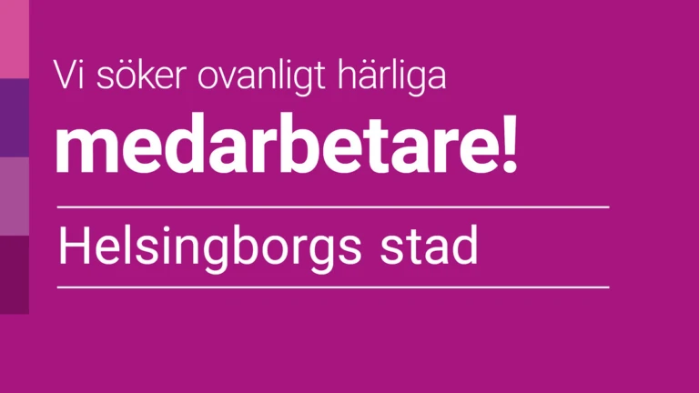 Vi söker ovanligt härliga medarbetare