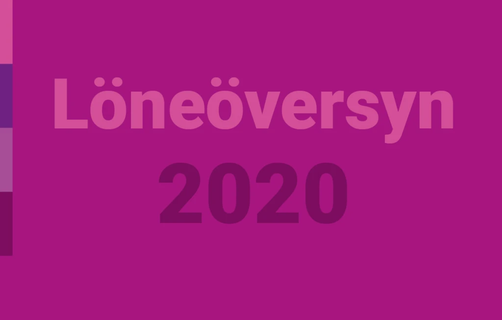Löneöversyn 2020
