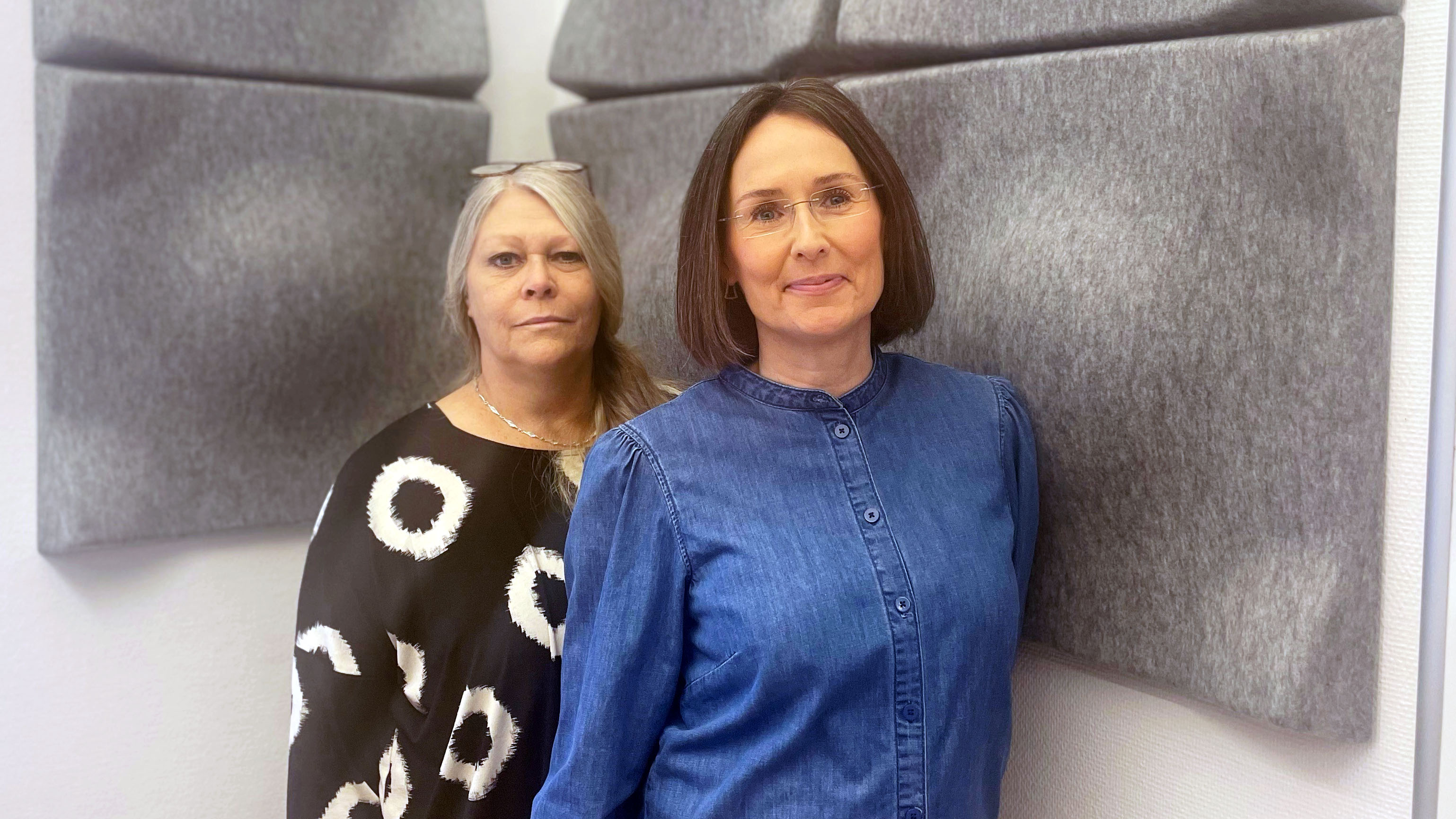 Chatarina Keidser och Anna Rylander