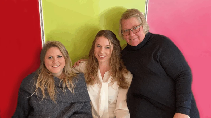 Frida Danielsson, Anna Andersson och Carina Borgman