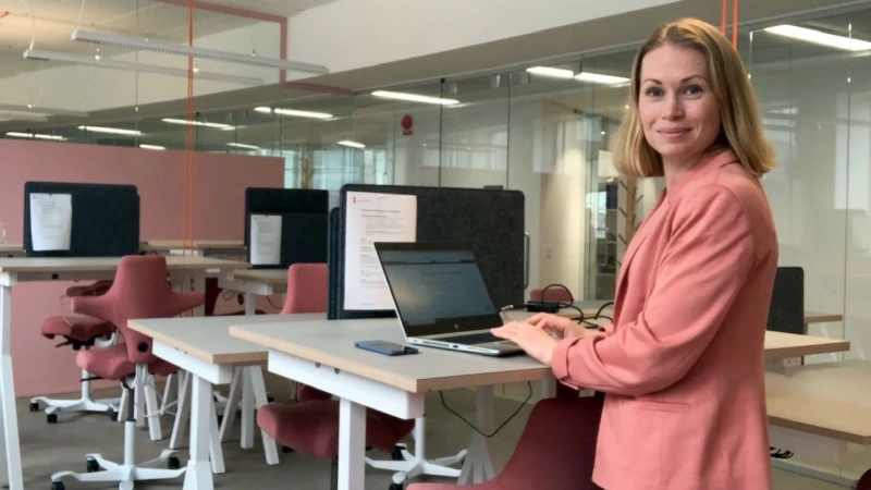 Amy Berg på Malmökontoret
