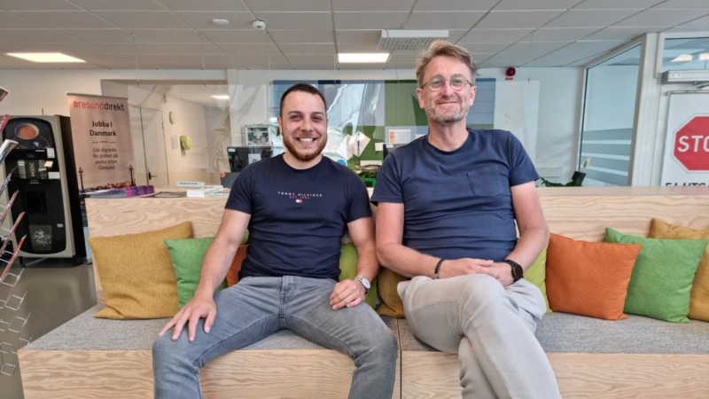 Filip Jankovic och Jerry Håkansson