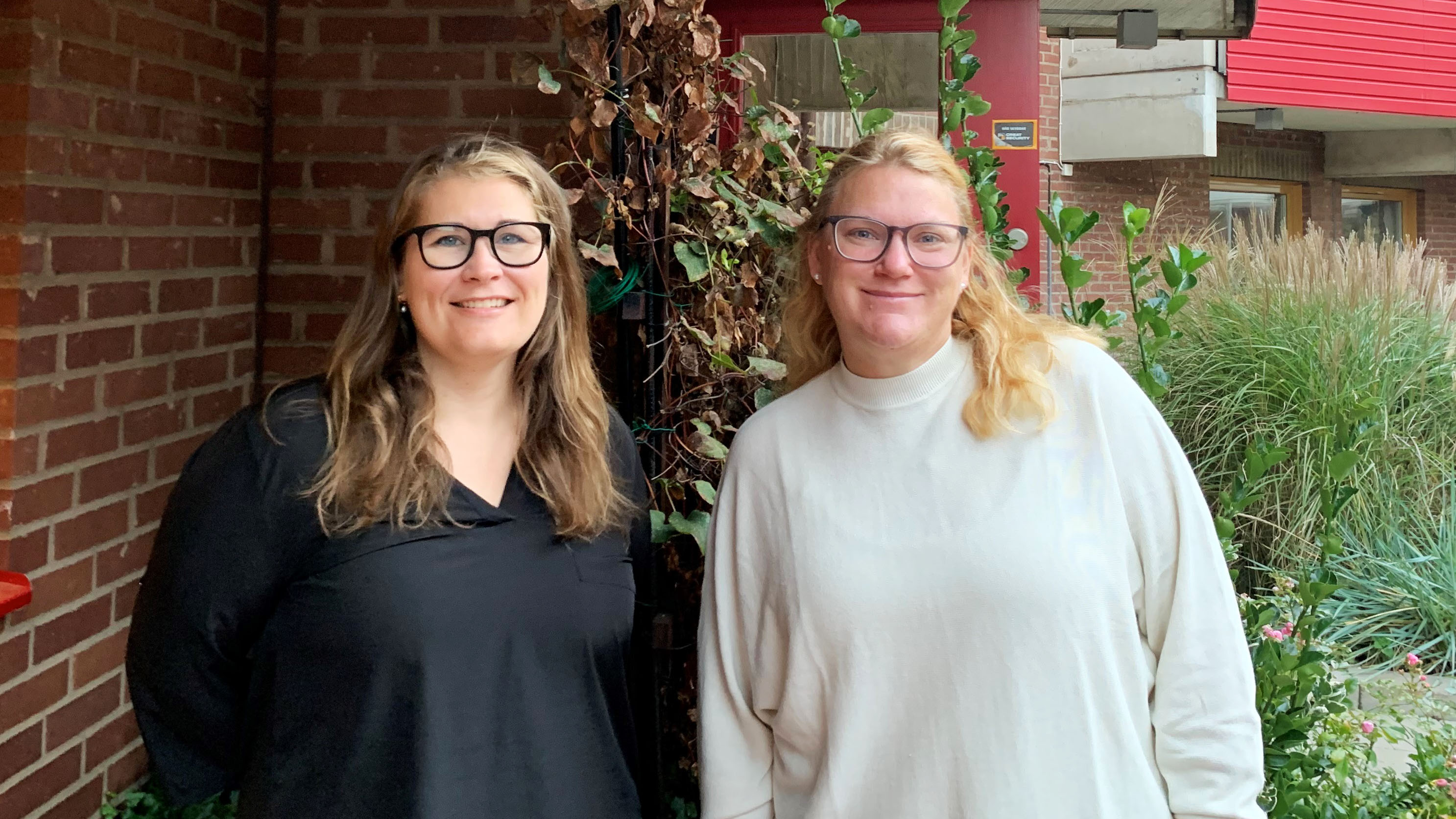 Ida Brandt och Sandra Broström