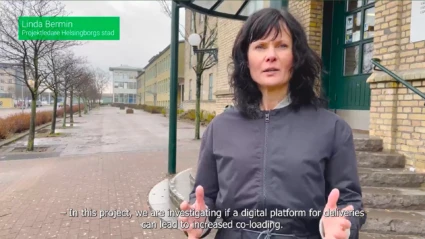 Linda Bermin i film om transparenta transporter